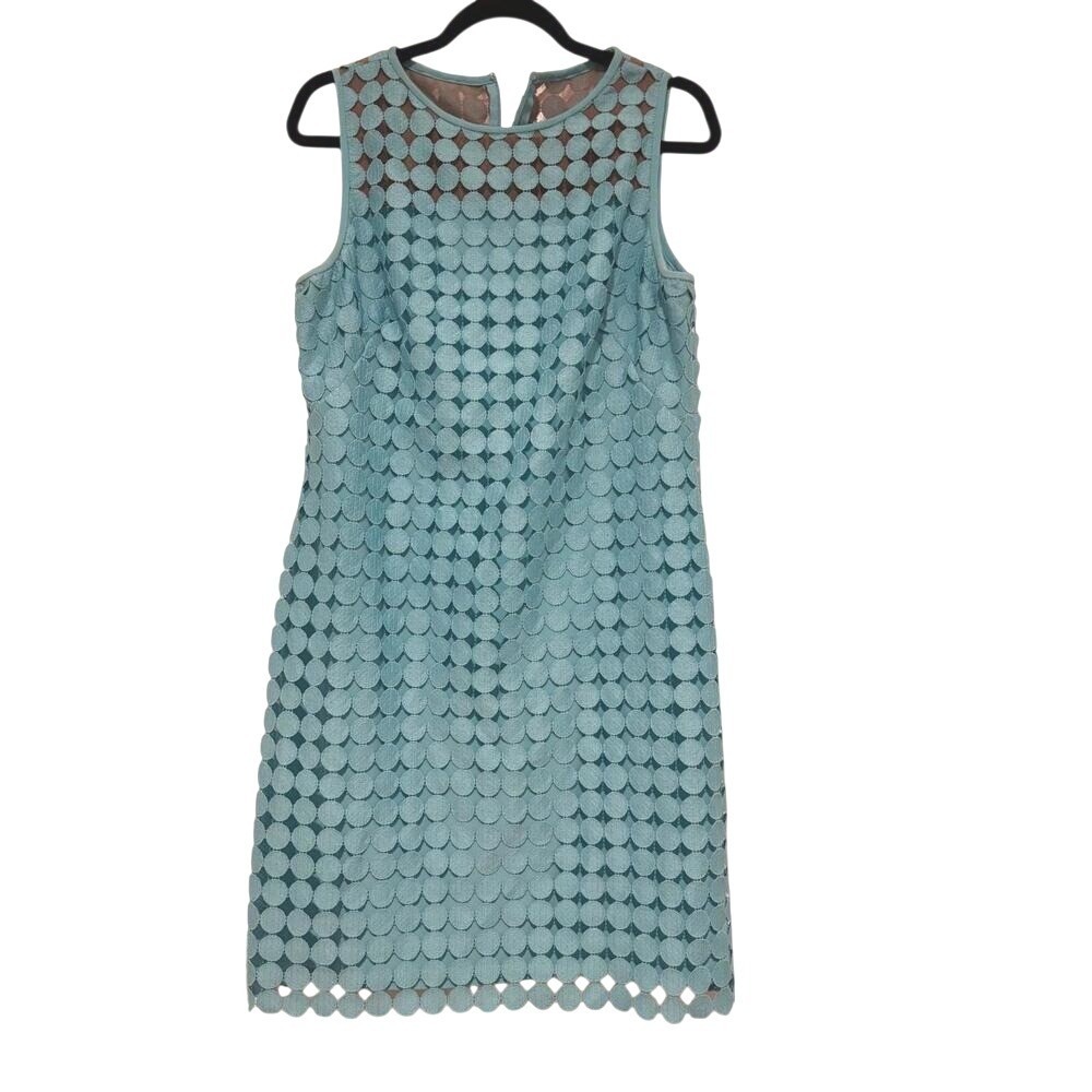 Womens‎ sz 14 blue Ralph Lauren sheath summer dress L